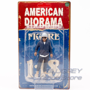 アメリカン ジオラマ 1/18 フィギア カーミート 1 男性 American Diorama 1/18 Figures Car Meet 1