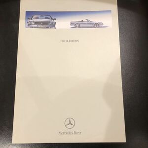  редкий! Benz R129[SL выпуск ] проспект Lee порожек каталог SL320SL500SL600SL60AMG