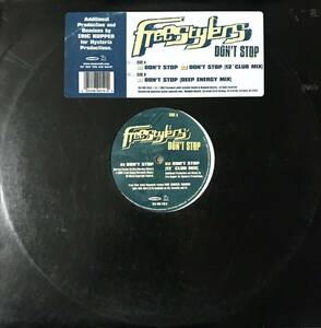 [ 12 / レコード ] Freestylers / Don't Stop ( Garage House / Breakbeat ) Mammoth Records 90年代 ガラージュ ハウス 