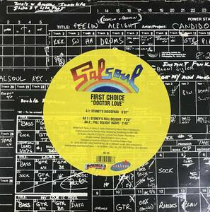 [ 12 / レコード ] First Choice / Doctor Love ( House / Disco ) Salsoul Records 90年代 ハウス ディスコ クラシック