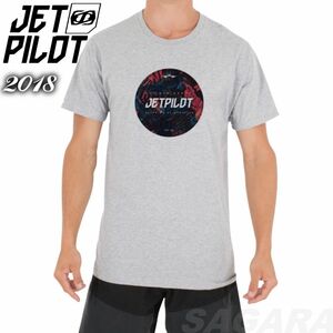 ジェットパイロット JETPILOT Tシャツ マリン 速乾 在庫処分セール 2480円均一 送料無料 タイム ワープ ハイドロT チャコール M S17656