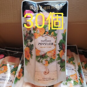 レノアハピネスアロマジュエル 455ml×30個セット アプリコット&ホワイトフローラルブーケの香り