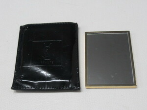 *1.YVES SAINT LAURENT BEAUTE Yves Saint-Laurent Beaute compact mirror hand-mirror / used 