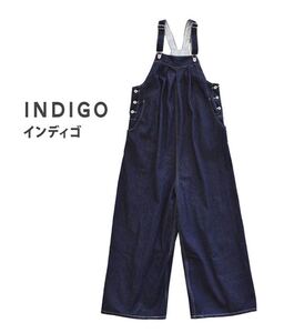 デニムオーバーオール 吊りパンツ デニムパンツ 綿コットン