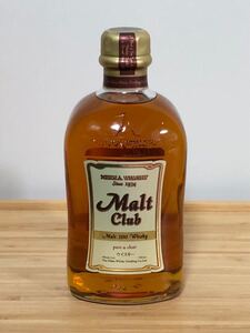 ニッカウイスキー★モルトクラブウィスキー700ml