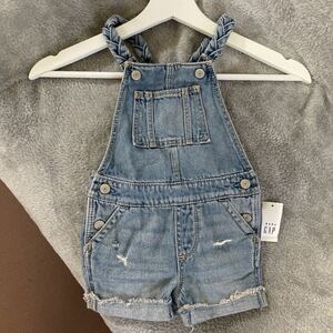 新品未使用タグ付きbaby GAP ベビー ギャップ80cm サロペット デニム