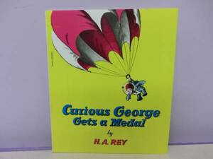 おさるのジョージ キュリアスジョージ 洋書 絵本 イラスト 英語 ビンテージ Curious George ひとまねこざる 子猿 サル VINTAGE!