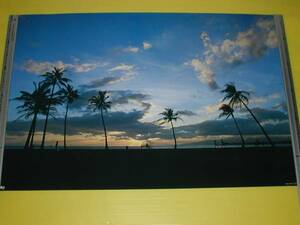 * world. scenery ] poster [E-607[1983 year new goods 