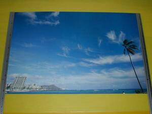 * world. scenery ] poster [E-608[1983 year new goods 