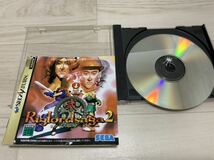 【ジャンク】リグロードサーガ1&2セット セガサターン ソフト SEGA SATURN セガ 動作未確認 説明書ありSS_画像7