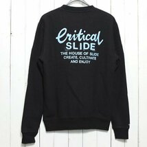 Critical Slide クリティカルスライド TCSS ティーシーエスエス CREATOR CREW スウェットトレーナー FC2153 BLK Lサイズ_画像2