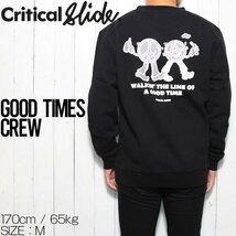 Critical Slide クリティカルスライド TCSS ティーシーエスエス GOOD TIMES CREW スウェットトレーナー FC2155　 Mサイズ_画像1