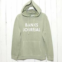 BANKS バンクス JOURNAL PARKA プルオーバーパーカー フーディ WSMU0019　SEE　 Sサイズ_画像2