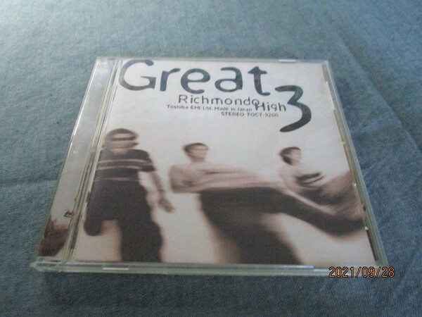 A 中古CD Richmond High(リッチモンドハイ)アルバム「Great 3」 全13曲入り