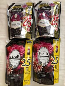 レノアハピネスヴェルベットフローラル&ブロッサム 詰替1055mL×2 フレアフレグランスベルベット&フラワー詰替1000ml×2