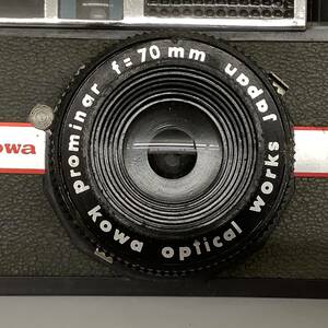  Showa Retro that time thing ko-wa Kid Kowa Kid Pro mina-Prominar 70mm the best stamp Made in japan made in Japan camera woman film 