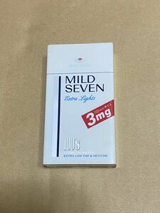 MILD SEVEN EXTRA LIGHT マイルドセブンエクストラライト 100’S 日本たばこ産業株式会社 たばこ包装模型 たばこ