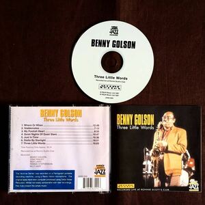 ベニー・ゴルソン/テナー・サックス巨匠/ワンホーン/スタン・トレイシー/ビリー・ハート/テナー・サックス&ピアノ・トリオ/80分LIVE/1965年