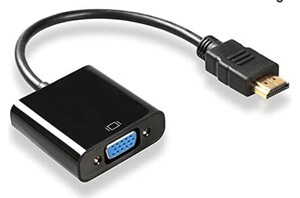 HDMI to VGA 変換器アダプタ D-Sub 15ピン 変換器 変換コネクタ 1080P 電源不要
