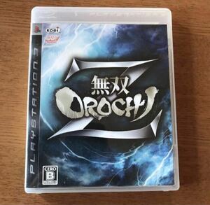 PS3 無双OROCHI Z 取扱説明書有　中古