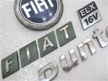 ★希少 フィアット プント ELX16V FIAT PUNT フィアットマーク エンブレム 4点 旧車 中古_画像4