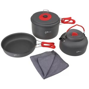 新品 キャンプ調理セット 軽量 コンパクト クッカーセット