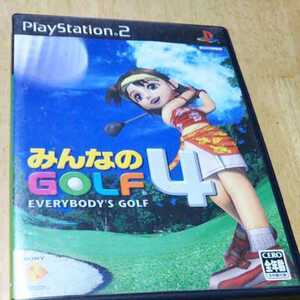 【PS2】 みんなのGOLF4