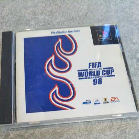 PS/FIFAロード・トゥ・ワールドカップ98 EAスポーツ　返金保証付き