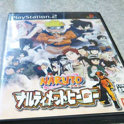 ps2 NARUTOナルティメットヒ　ーロー　バンダイ　返金保証付き