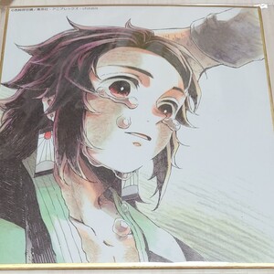 鬼滅の刃 全集中展 色紙 竈門炭治郎