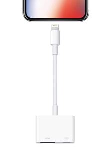Lightning - Digital AVアダプタ iPhone HDMI変換