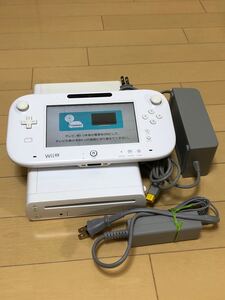 ニンテンドー WiiU 白32G 動作確認済
