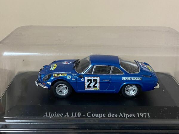 【Alpine Collection】Alpine A110 Coupe Des Alpes 1971 1/43