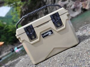 【LONER】アイスレギオン ハードクーラーボックス20QT Tan 小型 キャンプ グランピング ソロキャンプ アウトドア