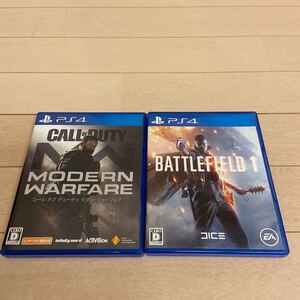 CALL OF DUTY MODERN WARFARE BATTLEFIELD 1 2本セット