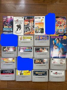 中古動作未確認 スーパーファミコンソフト12本