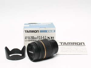 訳あり タムロン 交換用レンズ AF18-200mm F3.5-6.3 XR Di II LD Aspherical IF MACRO ペンタックス用 A14 箱付き TAMRON