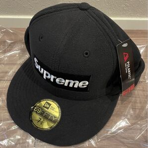 Supreme Polartec Ear Flap New Era シュプリーム ニューエラ キャップ 黒