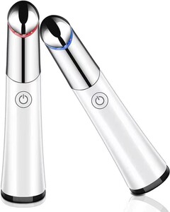 目元ケア超音波美顔器 温熱マッサージ光エステイオン導入振動USB充電式口元ケア美肌 目元ケア 超音波美顔器 イオン導入 法令線