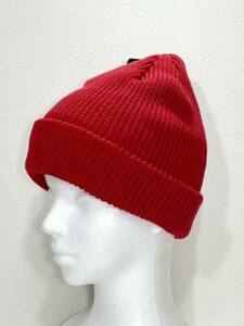 VOLCOM ボルコム D5832101RNR ビーニー FullStoneBeanie ニット帽子 ストーンロゴ刺繍 Logo 赤色 レッド Red ヴォルコム 新品即決 送料無料