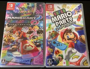 新品未開封 マリオカート8デラックス スーパーマリオパーティ