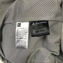 GU x PlayStation(プレイステーション)コラボ ジーユー メンズ コーチジャケット プレステ グレー Lサイズ 完売商品_画像6