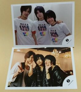 ＮＹＣ 生写真 ２枚 山田涼介 中山優馬 知念侑李 ジャニーズ 公式 写真 フォト Hey!Say!JUMP NYC 送84～