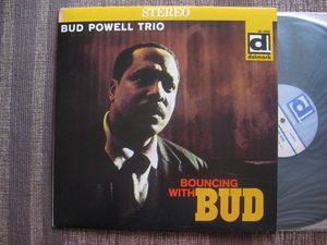 ★BUD POWELL TRIO♪BOUNCING WITH BUD★N.H.Orsted Pedersen★DELMARK DL-406★US盤★LP★