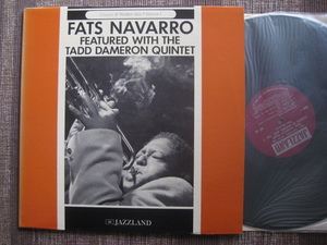 ★FATS NAVARRO♪feat. with The TADD DAMERON BAND★JAZZLAND JLP 50★US盤★LP★