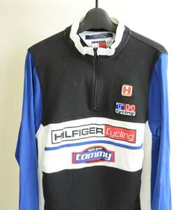 90's TOMMY HILFIGER サイクリング トップス ロンT size L トミーヒルフィガー