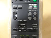 ★ SONY　RMT-V238　 WV-ST1用 リモコン　ソニー　未使用に近い　★ レターパックプラス発送_画像3