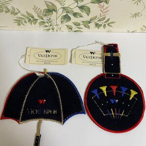バイスデポール ゴルフウェア 刺繍ワッペン 日本製 昭和レトロ バブル期