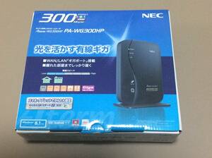 美品 NEC エヌイーシー Aterm PA-WG300HP [無線ルーター]