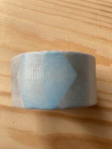 [ new goods unused ]mt masking tape light blue × silver 